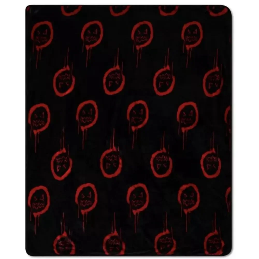 Trick 'r Treat Split Face Sam Fleece Blanket Reversible 50 x 60 NEW